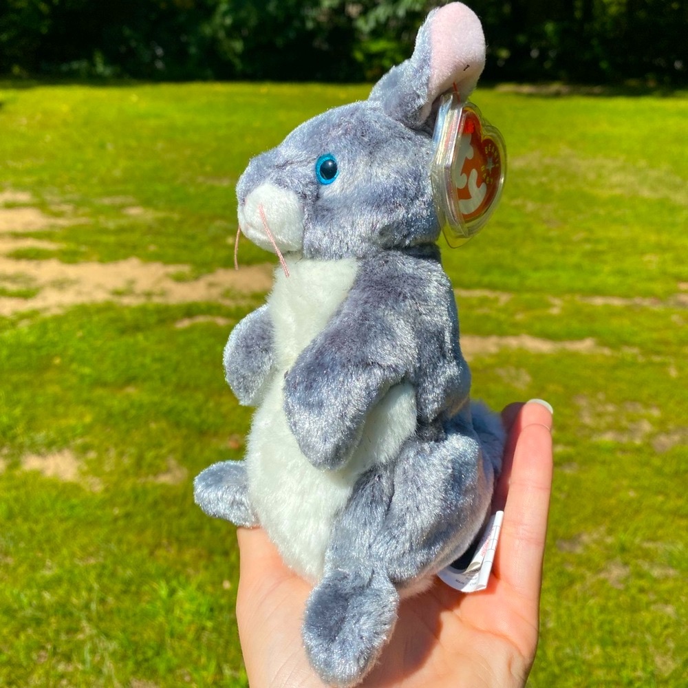 Vintage TY Beanie Baby “Hopper” 🐇 - Picture 3 of 11